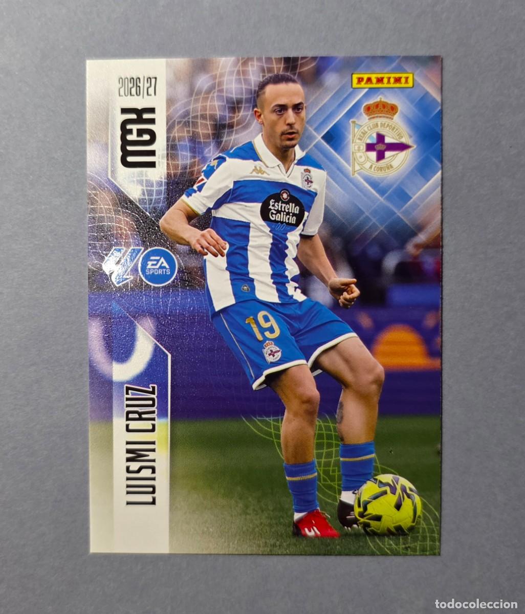 Fu&szlig;ball-Sticker: 140 LUISMI CRUZ - DEPORTIVO CORU&Ntilde;A - MEGACRACKS 2026-27 - MGK 26/27 (NUEVO)