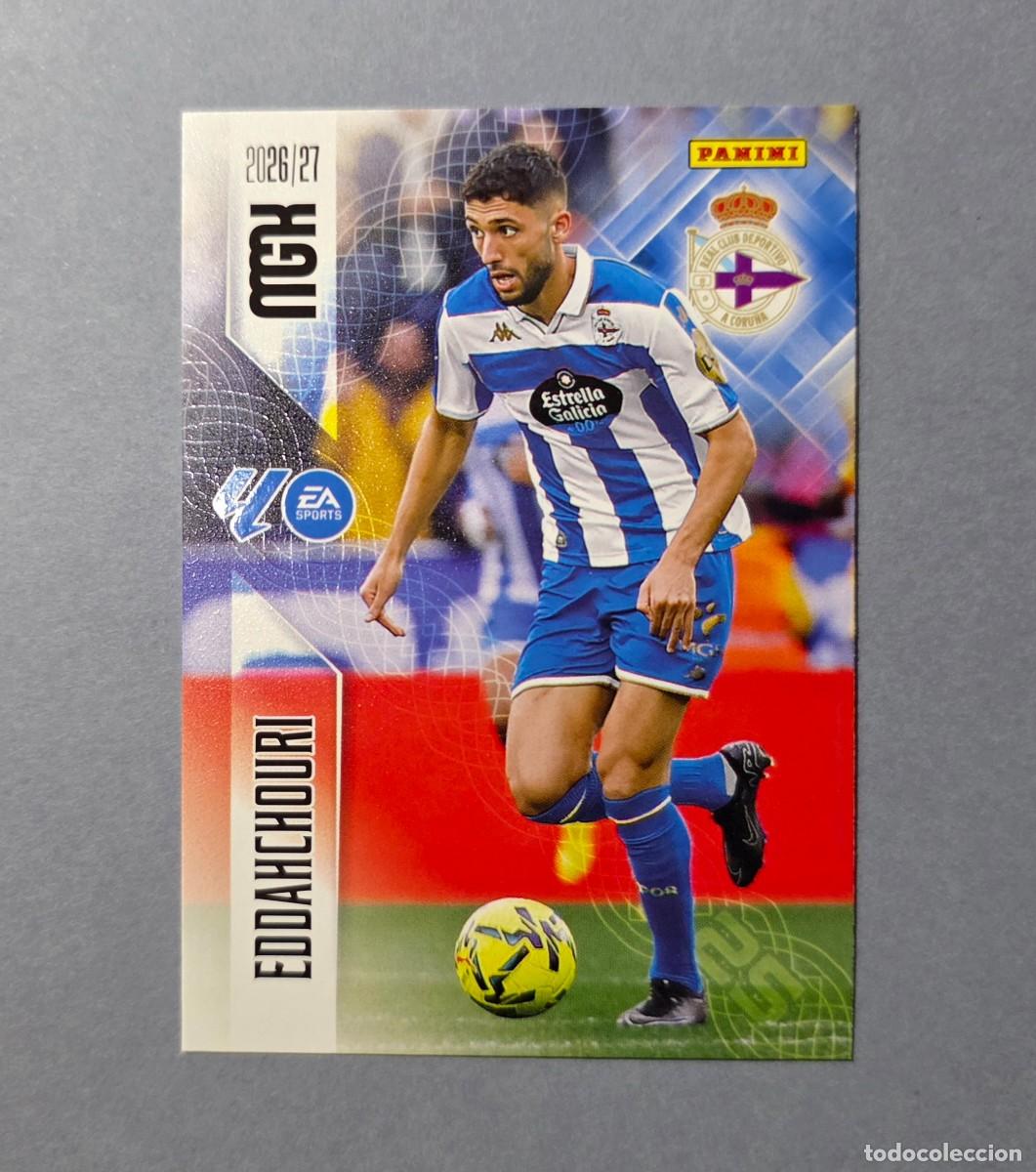 Football Stickers: 143 EDDAHCHOURI - DEPORTIVO CORU&Ntilde;A - MEGACRACKS 2026-27 - MGK 26/27 (NUEVO)