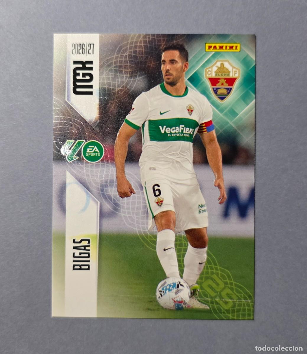 Cromos de f&uacute;tbol: 150 BIGAS - ELCHE - MEGACRACKS 2026-27 - MGK 26/27 (NUEVO)