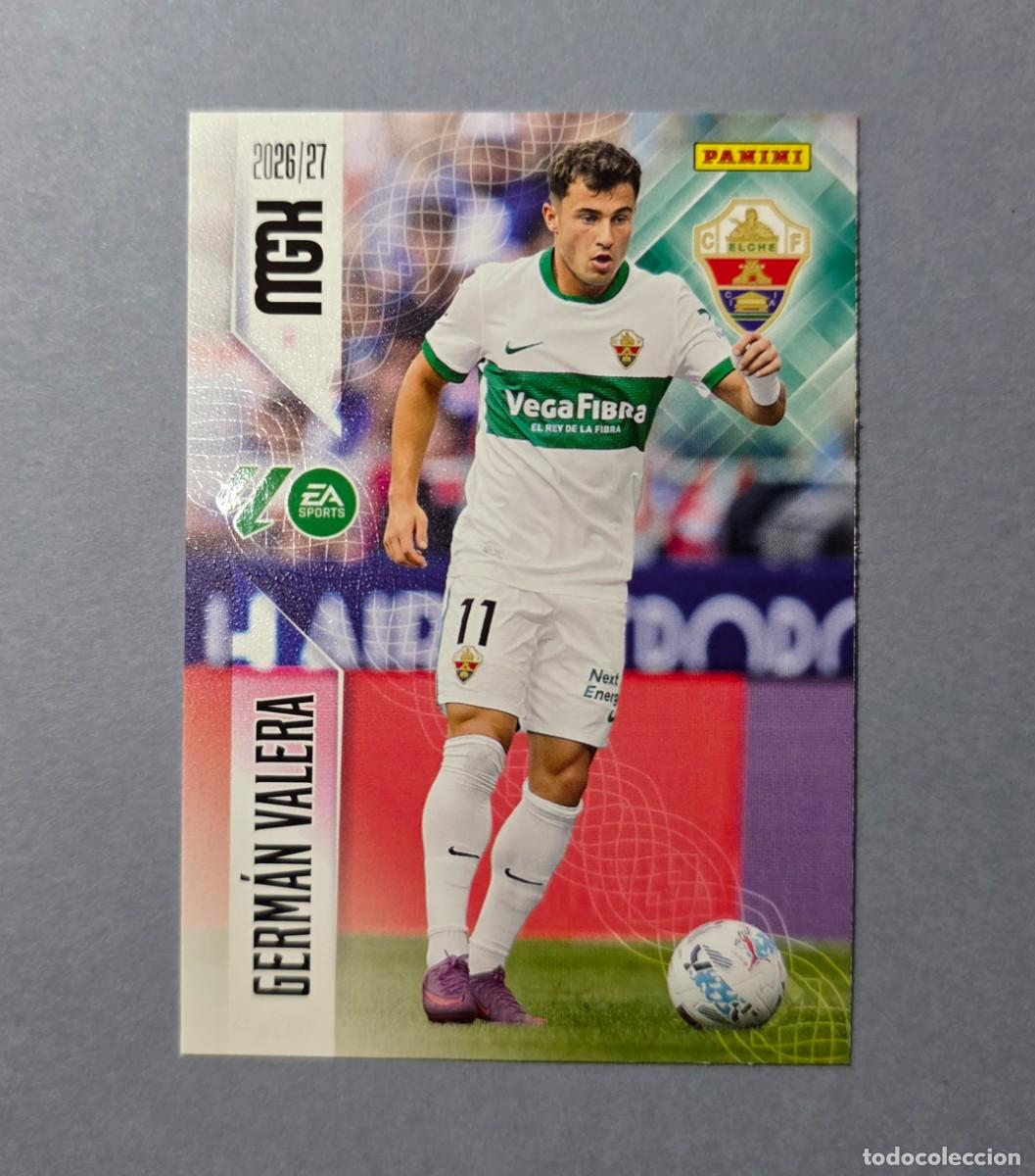 Cromos de f&uacute;tbol: 153 GERM&Aacute;N VALERA - ELCHE - MEGACRACKS 2026-27 - MGK 26/27 (NUEVO)