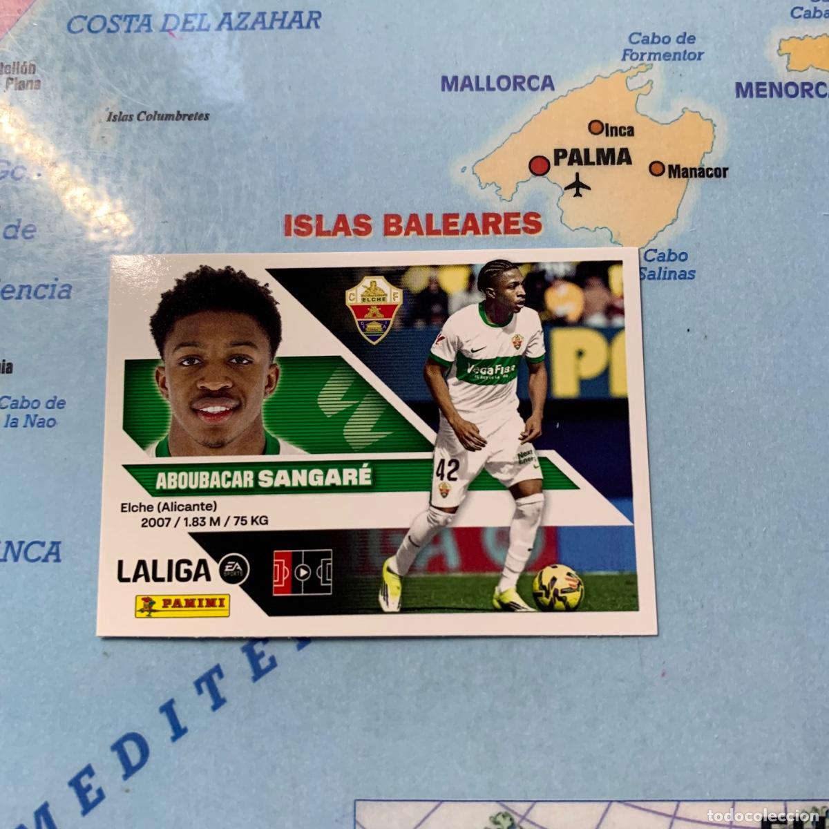 Cromos de f&uacute;tbol: Sangare n&uacute;mero 9B del Elche cromo liga este 26-27 2026-2027