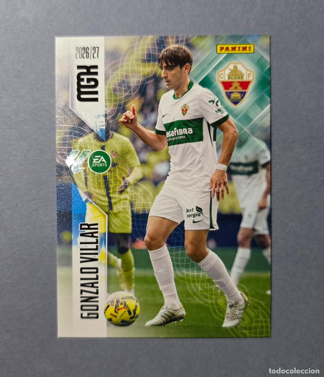 Cromos de f&uacute;tbol: 154 GONZALO VILLAR - ELCHE - MEGACRACKS 2026-27 - MGK 26/27 (NUEVO)