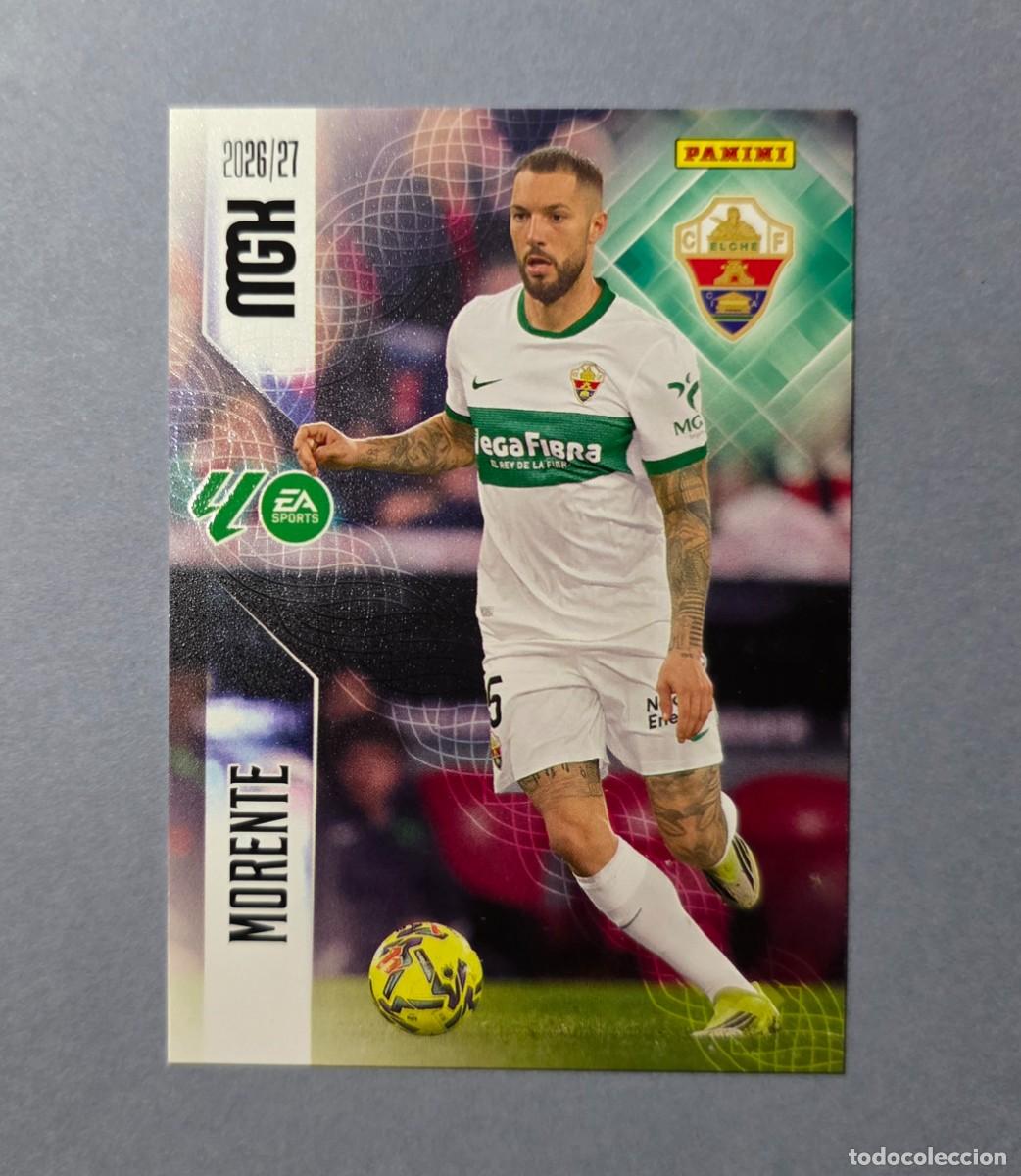 Cromos de f&uacute;tbol: 158 MORENTE - ELCHE - MEGACRACKS 2026-27 - MGK 26/27 (NUEVO)