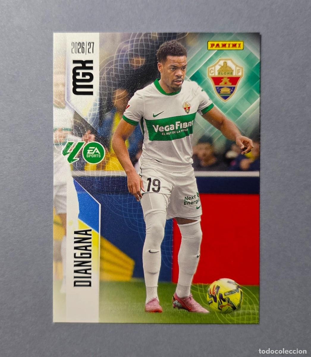 Cromos de f&uacute;tbol: 160 DIANGANA - ELCHE - MEGACRACKS 2026-27 - MGK 26/27 (NUEVO)