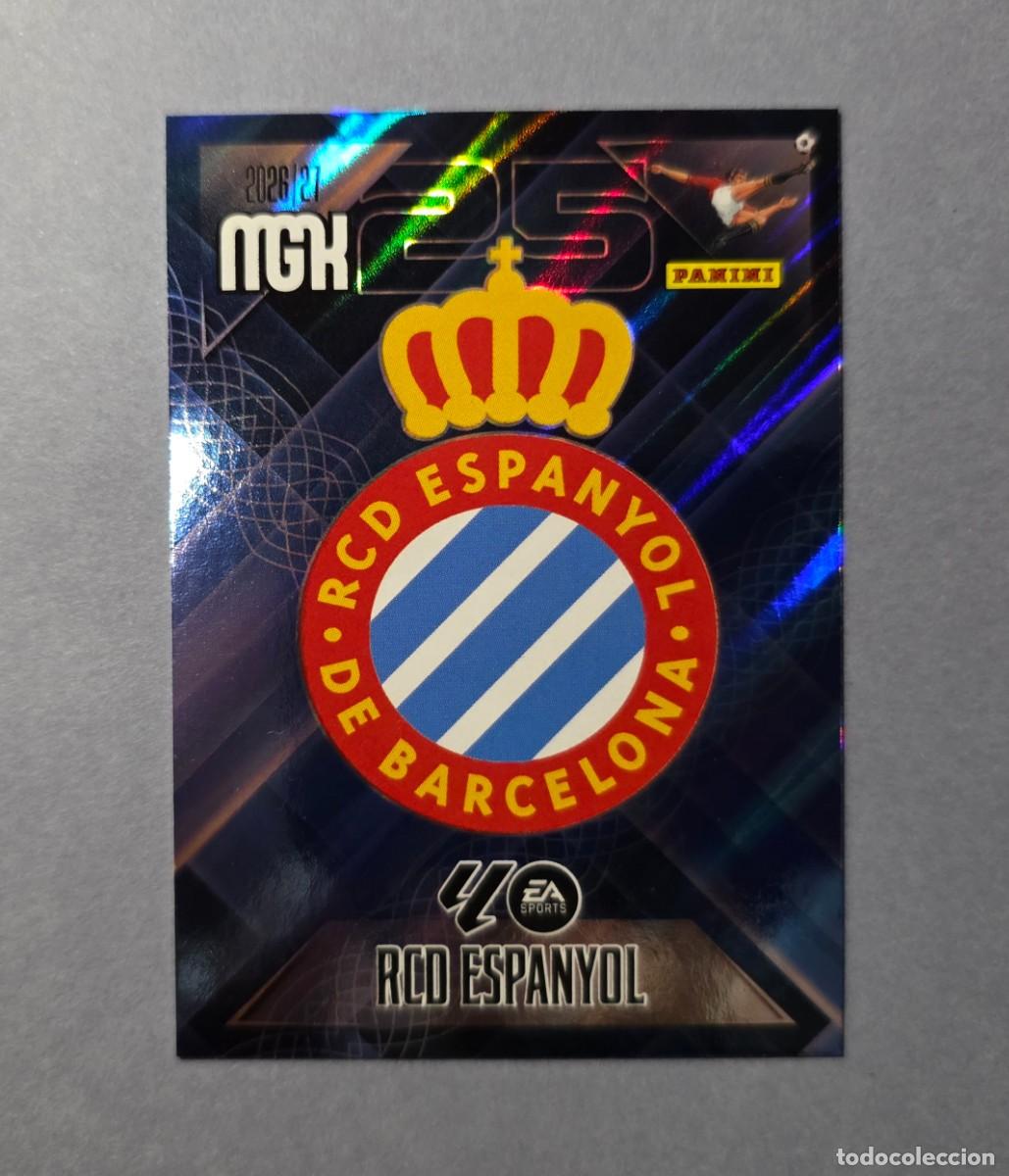 Cromos de f&uacute;tbol: 163 ESCUDO - ESPANYOL - MEGACRACKS 2026-27 - MGK 26/27 (NUEVO)