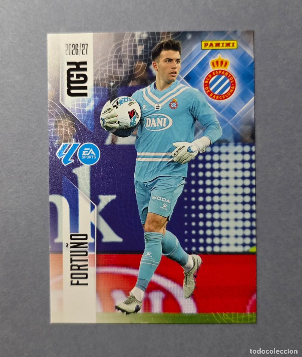 Football Stickers: 165 FORTU&Ntilde;O - ESPANYOL - MEGACRACKS 2026-27 - MGK 26/27 (NUEVO)