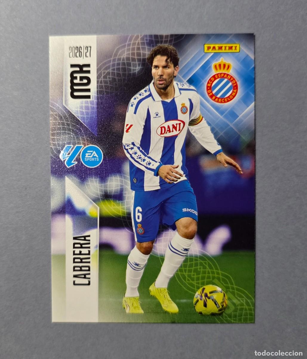 Cromos de f&uacute;tbol: 169 CABRERA - ESPANYOL - MEGACRACKS 2026-27 - MGK 26/27 (NUEVO)