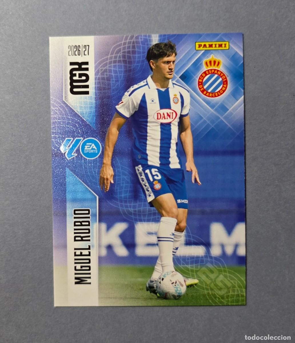 Cromos de f&uacute;tbol: 170 MIGUEL RUBIO - ESPANYOL - MEGACRACKS 2026-27 - MGK 26/27 (NUEVO)