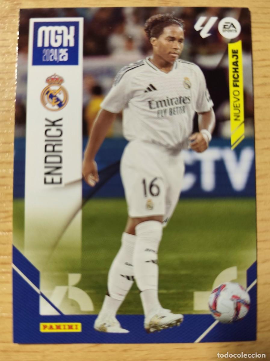 Cromos de f&uacute;tbol: CARD FOOTBALL MEGACRACKS 2024 2025 MGK 24 25 PANINI LIGA N 444 REAL MADRID ROOKIE FICHAJE ENDRICK