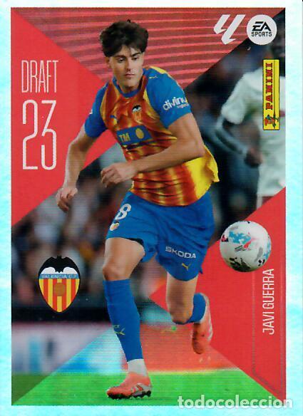 Cromos de f&uacute;tbol: CROMO PANINI LIGA ESTE 26 27 - DRAFT 23 N&ordm; 12 - JAVI GUERRA - VALENCIA