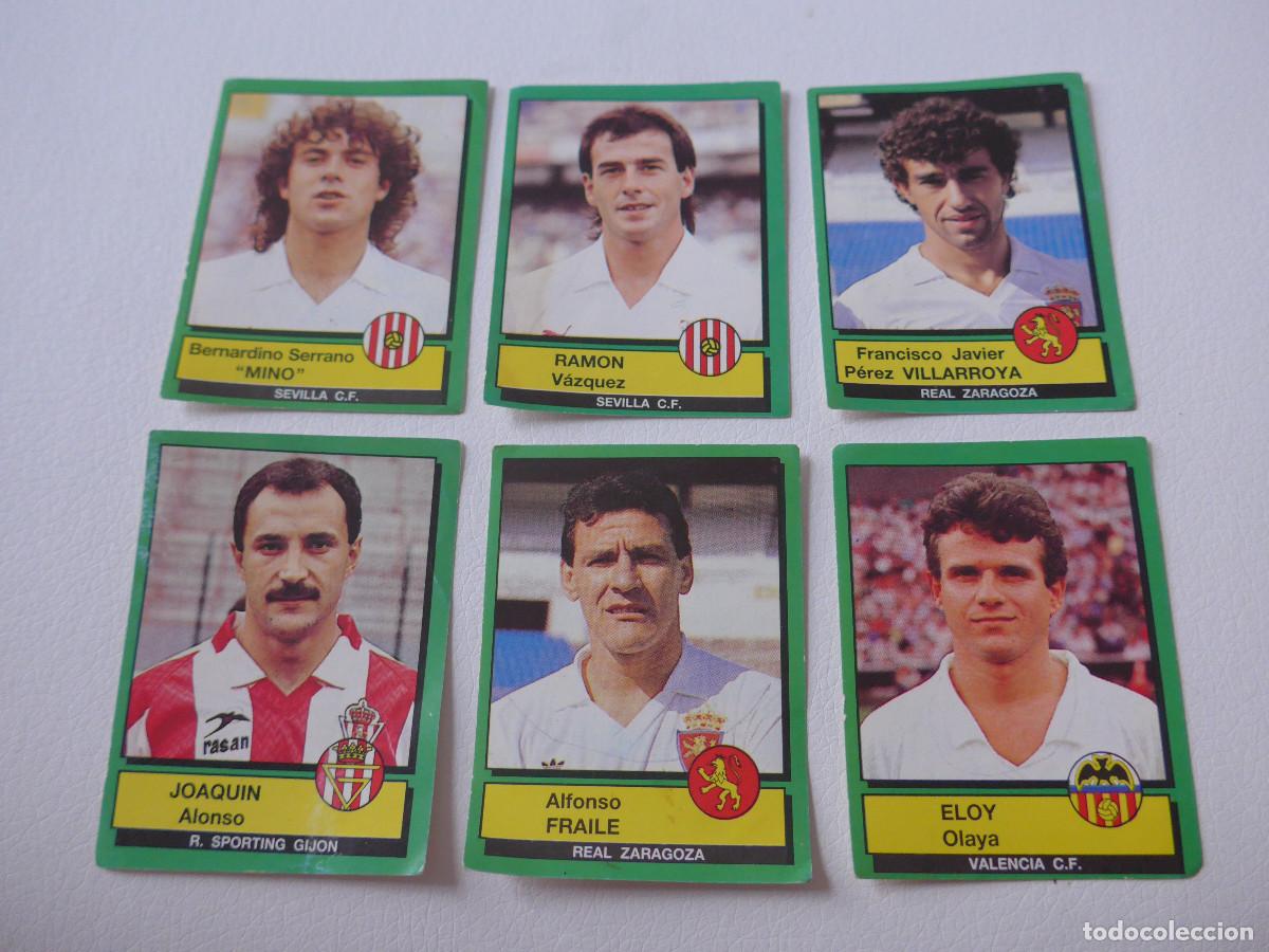 Cromos de f&uacute;tbol: 29 CROMOS DE FUTBOL 90 DE PANINI