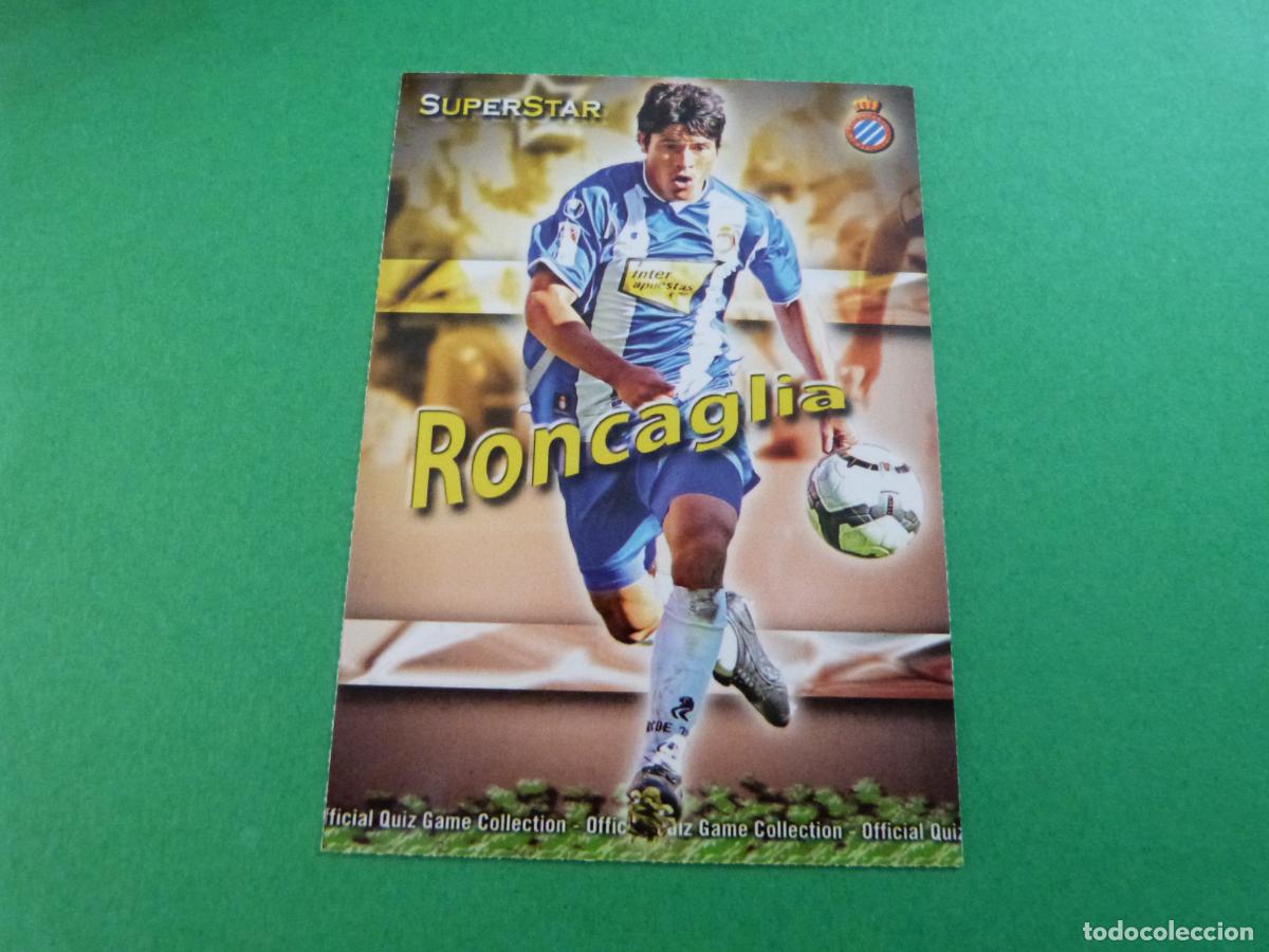Cromos de f&uacute;tbol: TRADING CARD FUTBOL RONCAGLIA R.C.D.ESPA&Ntilde;OL MATE N&ordm; 270 FICHAS LIGA MUNDICROMO 2009-2010/09