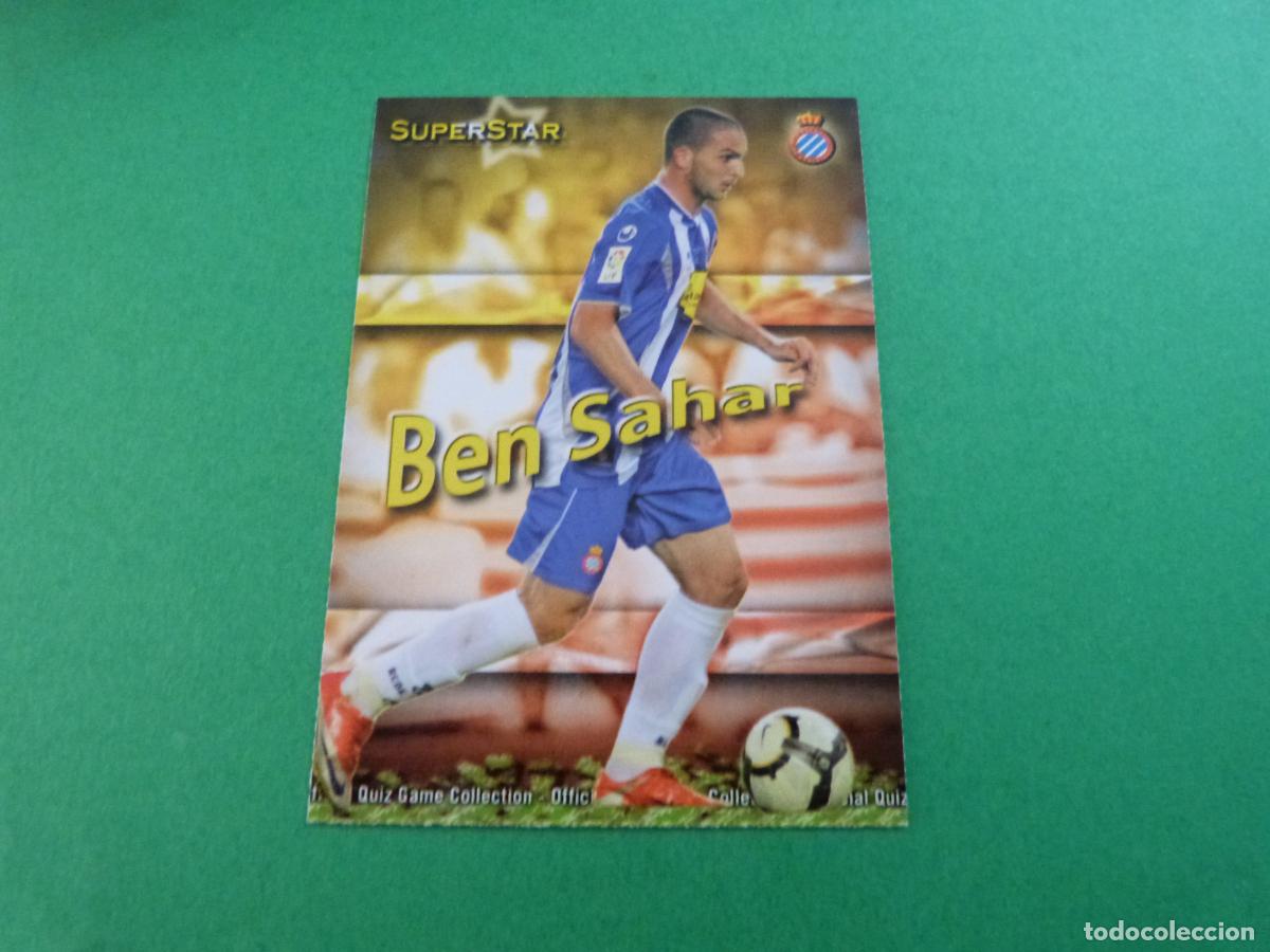 Cartes &agrave; collectionner de Football: TRADING CARD FUTBOL BEN SAHAR R.C.D.ESPA&Ntilde;OL MATE N&ordm; 267 FICHAS LIGA MUNDICROMO 2009-2010/09