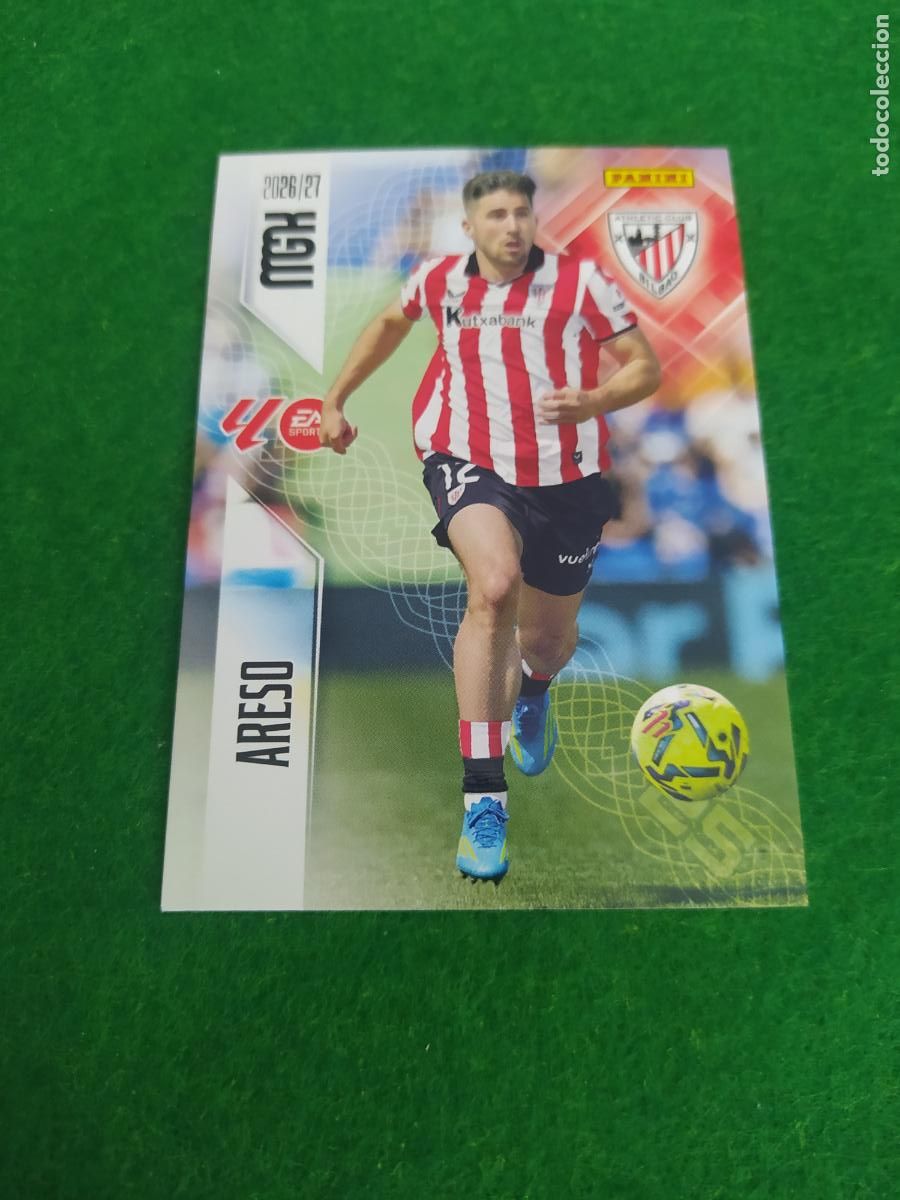 Cartes &agrave; collectionner de Football: MEGACRACKS 2026 2027 MGK 26 27 NUEVO - ATHLETIC CLUB DE BILBAO N&ordm; 40 ARESO