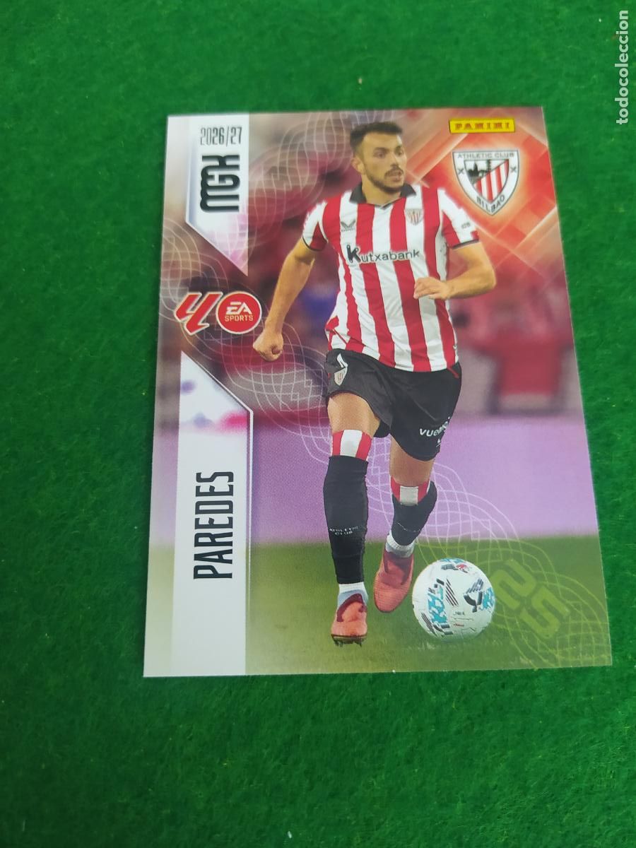 Football Stickers: MEGACRACKS 2026 2027 MGK 26 27 NUEVO - ATHLETIC CLUB DE BILBAO N&ordm; 42 PAREDES