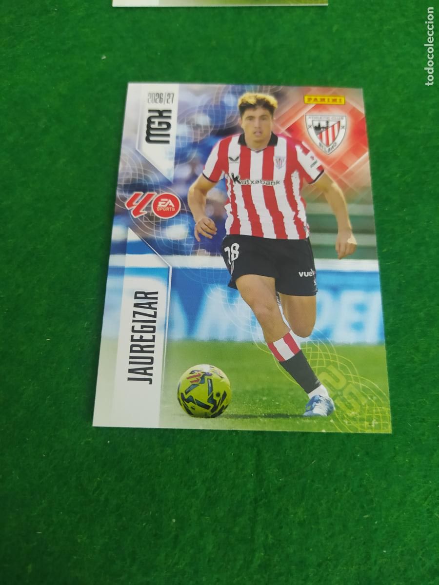 Cromos de Futebol: MEGACRACKS 2026 2027 MGK 26 27 NUEVO - ATHLETIC CLUB DE BILBAO N&ordm; 46 JAUREGIZAR