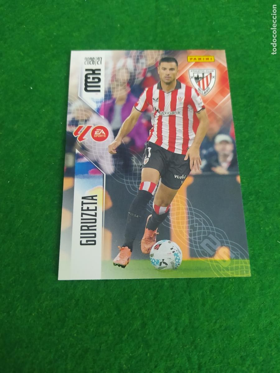Cartes &agrave; collectionner de Football: MEGACRACKS 2026 2027 MGK 26 27 NUEVO - ATHLETIC CLUB DE BILBAO N&ordm; 53 GURUZETA