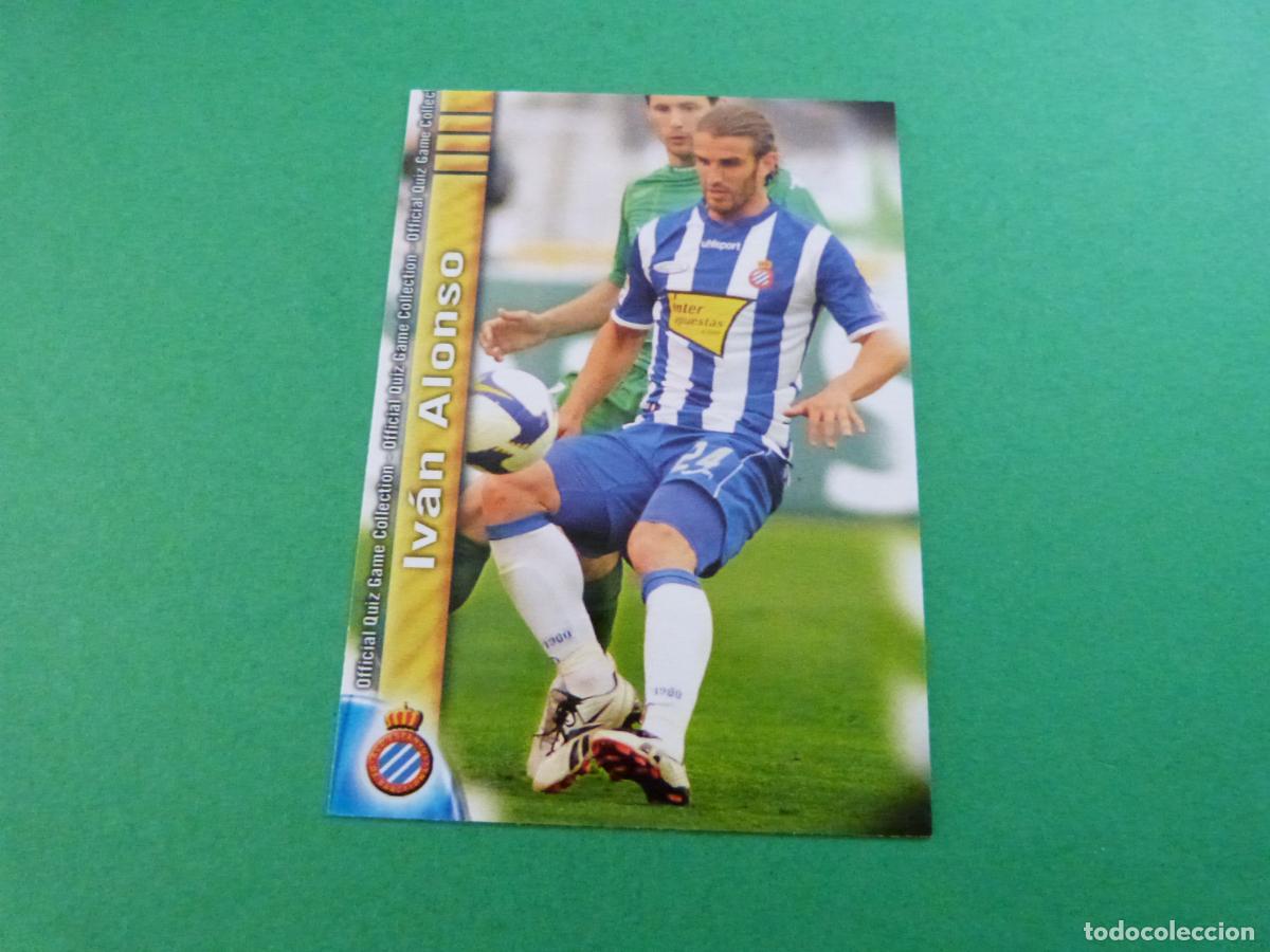 Cartes &agrave; collectionner de Football: TRADING CARD FUTBOL IVAN ALONSO R.C.D.ESPA&Ntilde;OL MATE N&ordm; 263 FICHAS LIGA MUNDICROMO 2009-2010/09