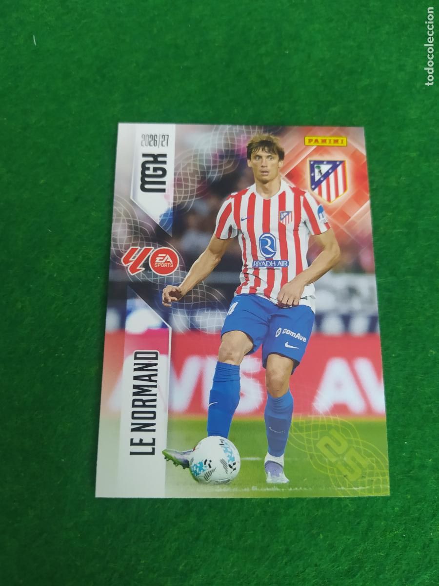 Cartes &agrave; collectionner de Football: MEGACRACKS 2026 2027 MGK 26 27 NUEVO - ATLETICO DE MADRID N&ordm; 59 LE NORMAND