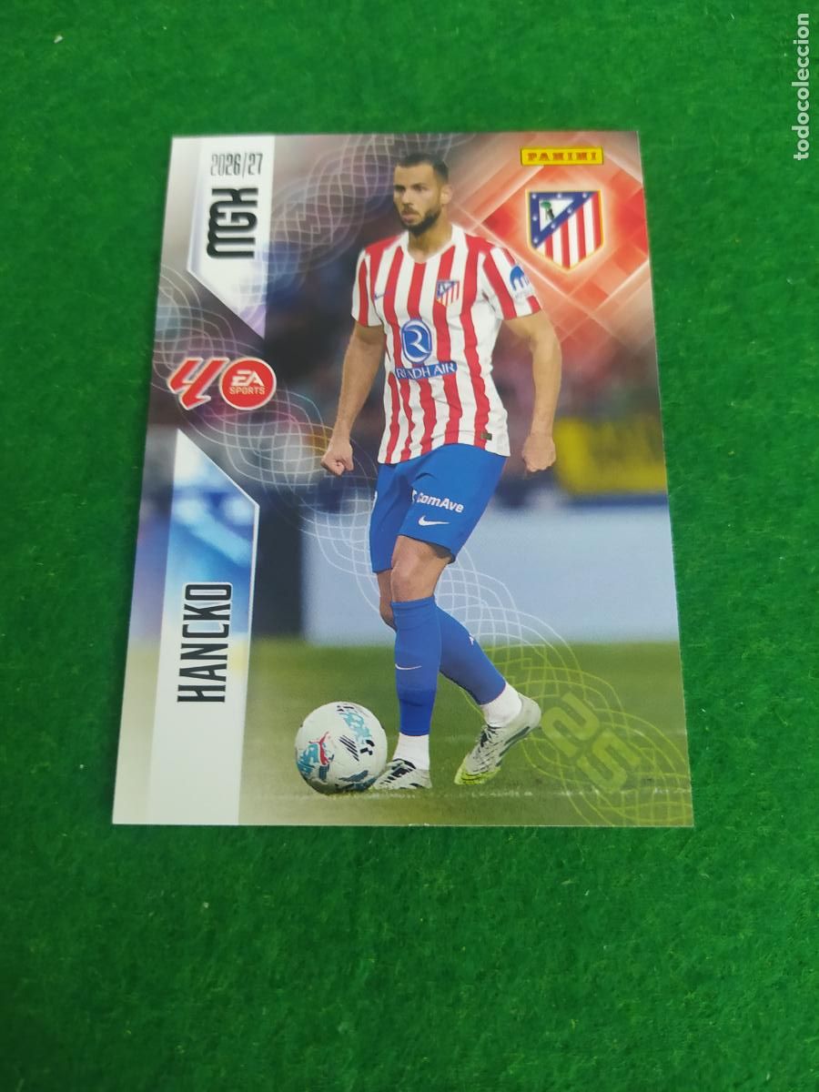 Cartes &agrave; collectionner de Football: MEGACRACKS 2026 2027 MGK 26 27 NUEVO - ATLETICO DE MADRID N&ordm; 62 HANCKO