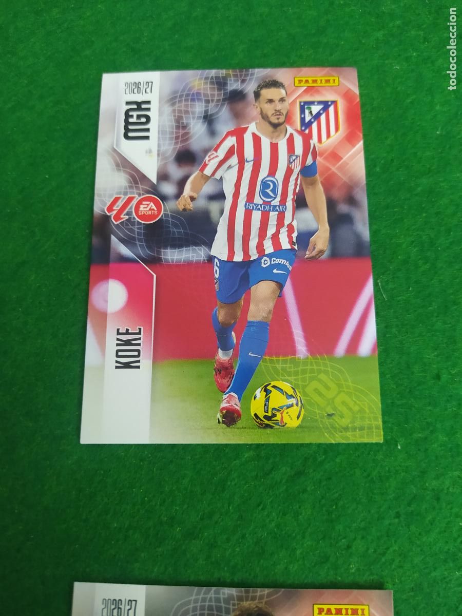 Cartes &agrave; collectionner de Football: MEGACRACKS 2026 2027 MGK 26 27 NUEVO - ATLETICO DE MADRID N&ordm; 64 KOKE