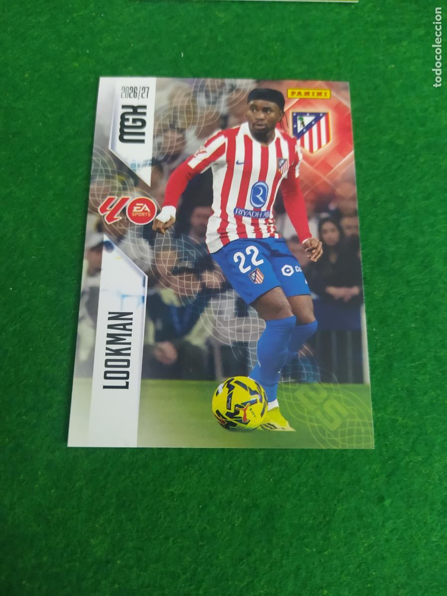 Cartes &agrave; collectionner de Football: MEGACRACKS 2026 2027 MGK 26 27 NUEVO - ATLETICO DE MADRID N&ordm; 70 LOOKMAN