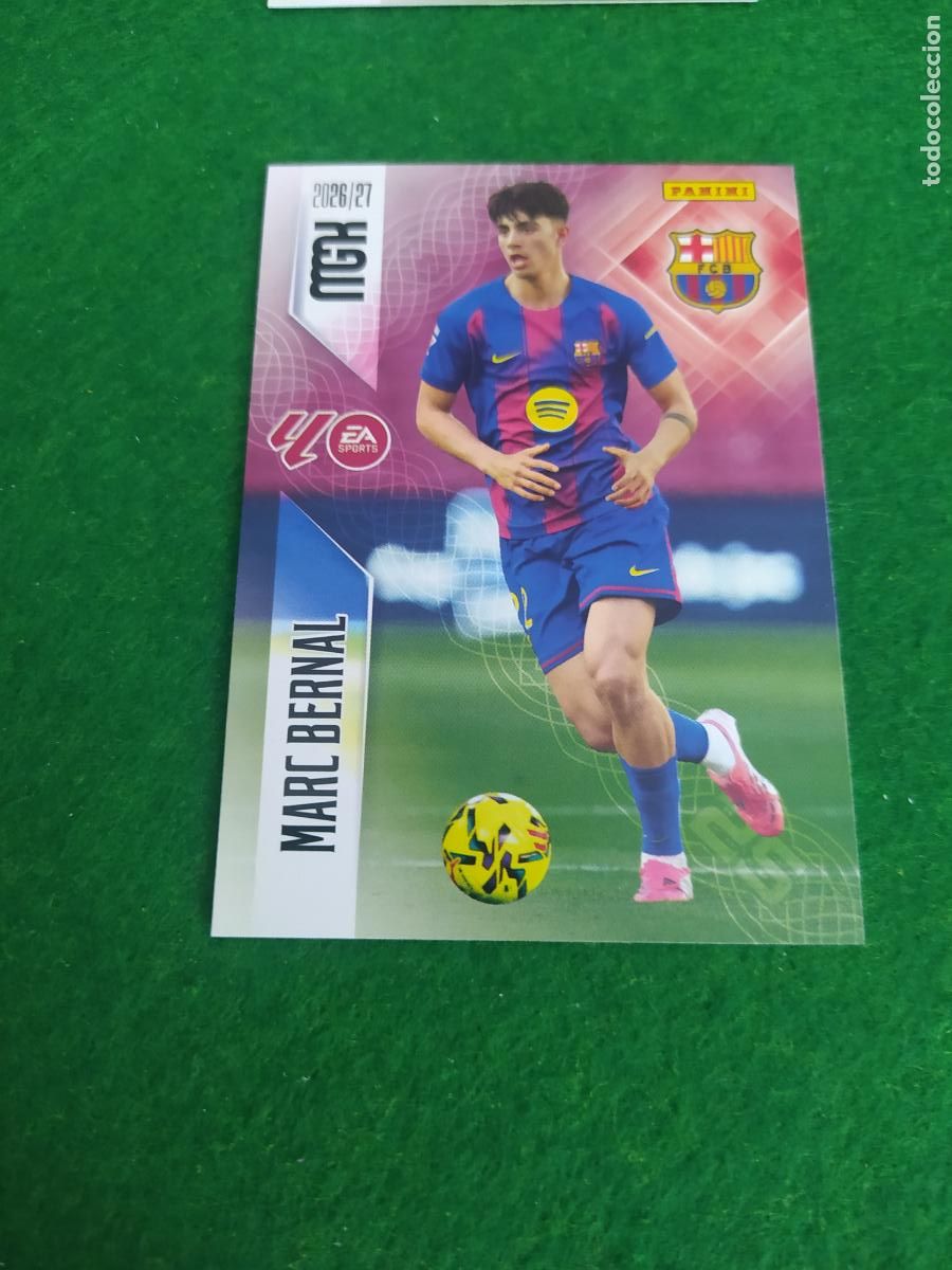 Cromos de f&uacute;tbol: MEGACRACKS 2026 2027 MGK 26 27 NUEVO - FC BARCELONA N&ordm; 83 MARC BERNAL