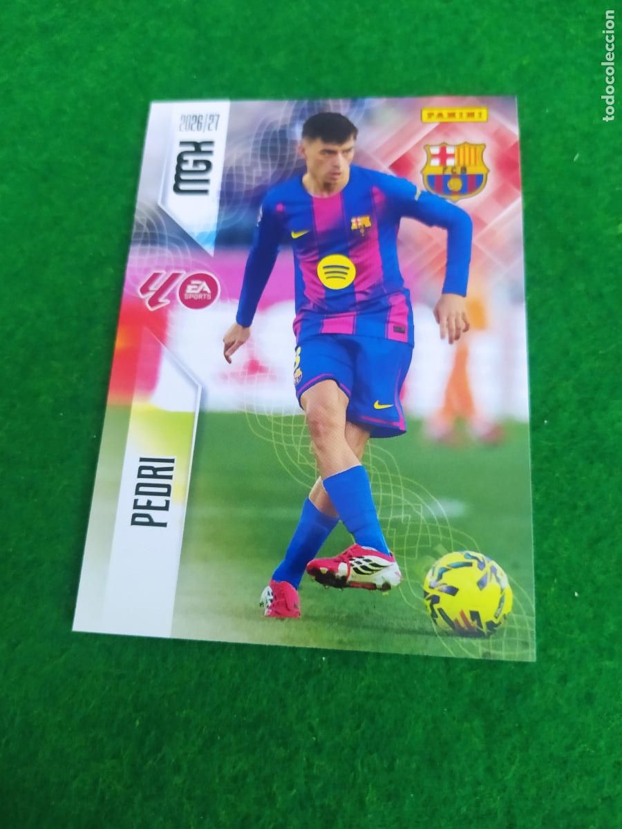 Cromos de f&uacute;tbol: MEGACRACKS 2026 2027 MGK 26 27 NUEVO - FC BARCELONA N&ordm; 85 PEDRI