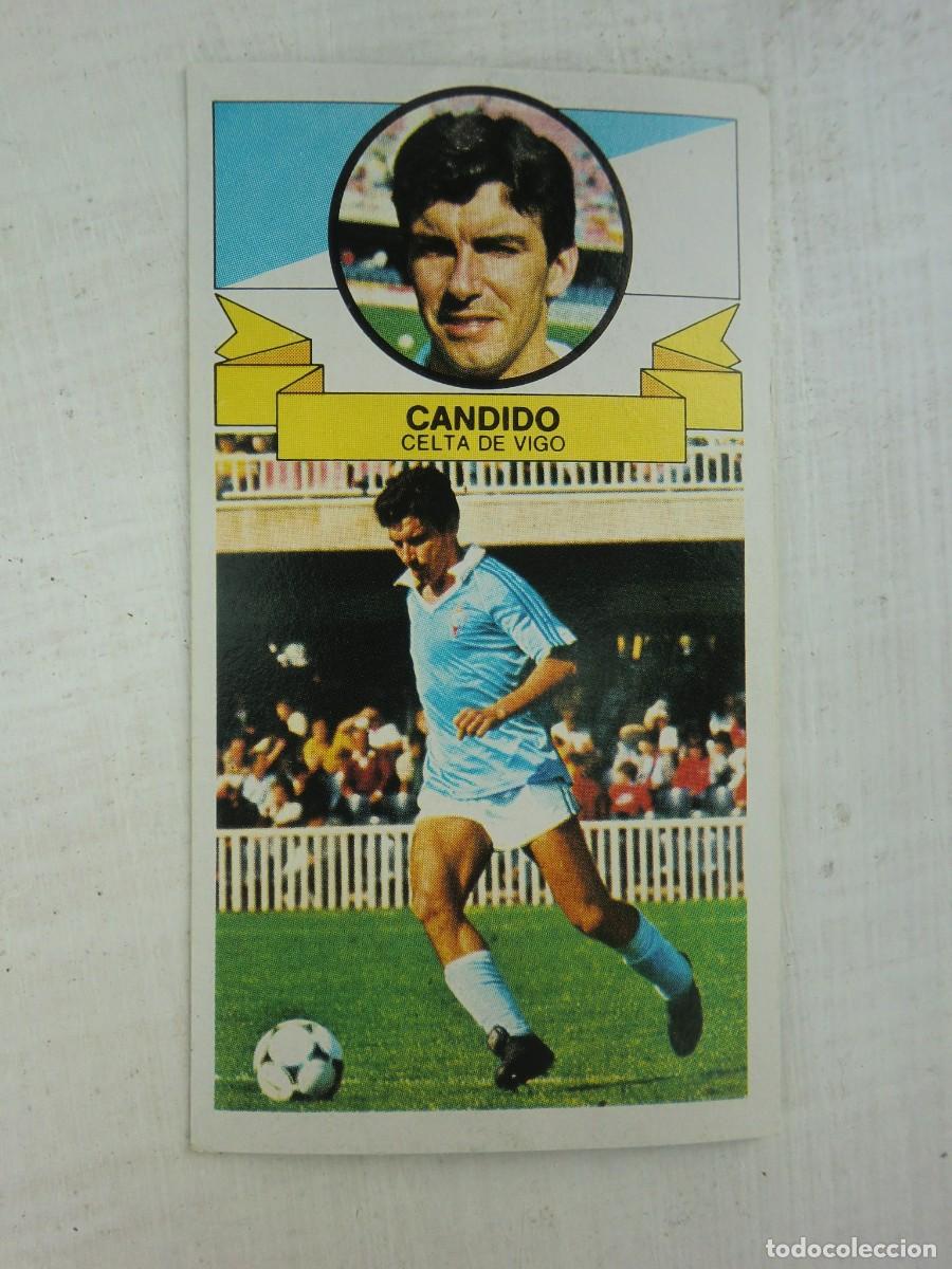 Cromos de f&uacute;tbol: Cromo de f&uacute;tbol LIGA ESTE 85-86 1985-1986: C&Aacute;NDIDO (Celta)