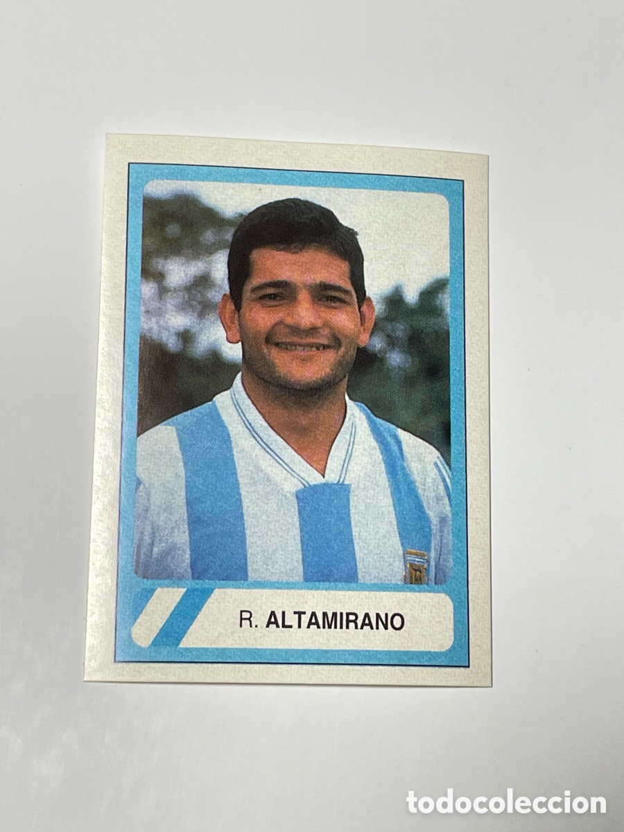 Cromos de f&uacute;tbol: Ricardo Altamirano Argentina Ed. Estadio USA 94 #33