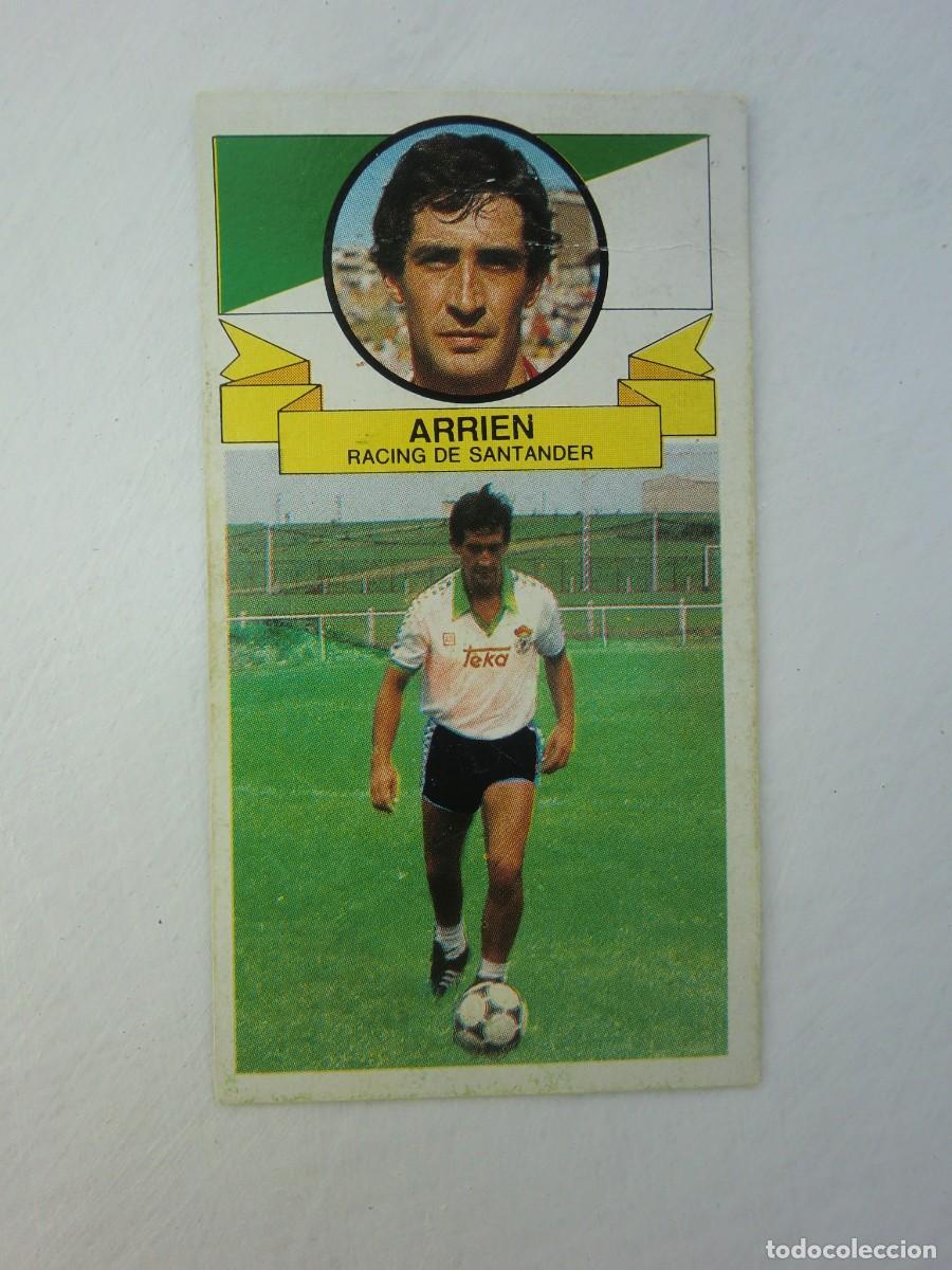 Cromos de f&uacute;tbol: Cromo de f&uacute;tbol LIGA ESTE 85-86 1985-1986: ARRIEN (Racing de Santander), &uacute;ltimos fichajes N&ordm; 13