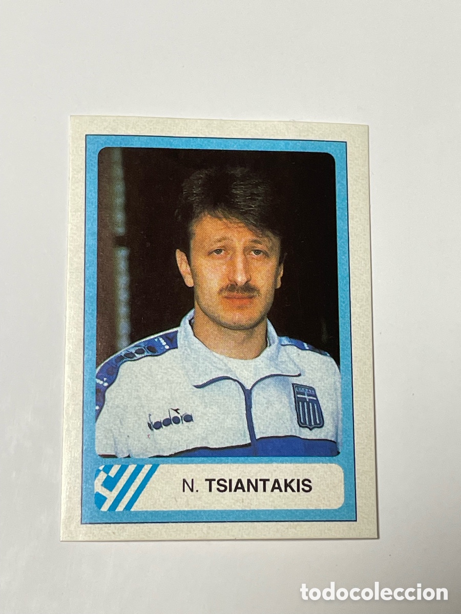 Cromos de f&uacute;tbol: Nikos Tsiantakis Grecia Ed. Estadio USA 94 #214