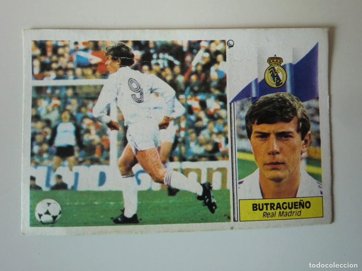 Cromos de f&uacute;tbol: Cromo de f&uacute;tbol LIGA ESTE 86-87 1986-1987: BUTRAGUE&Ntilde;O (R. Madrid)