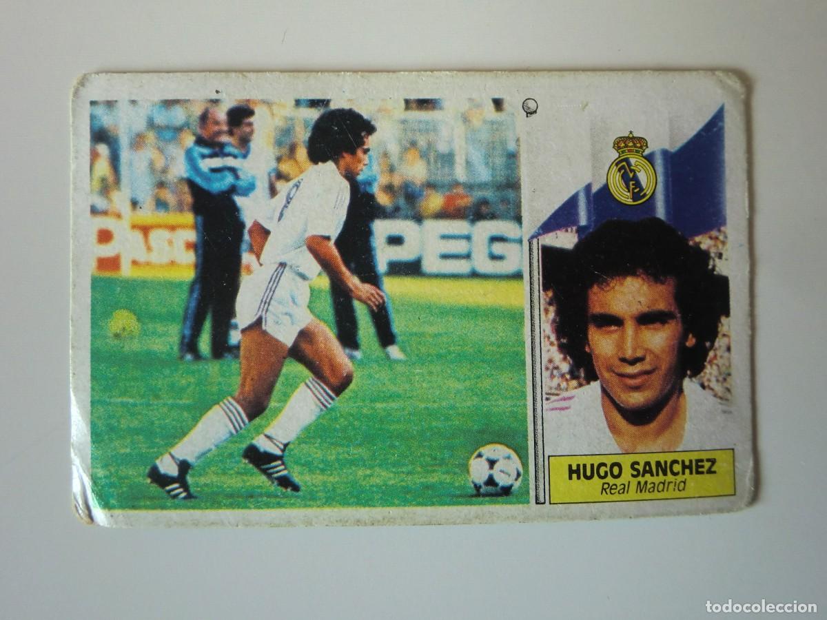 Cromos de f&uacute;tbol: Cromo de f&uacute;tbol LIGA ESTE 86-87 1986-1987: HUGO S&Aacute;NCHEZ (R. Madrid)
