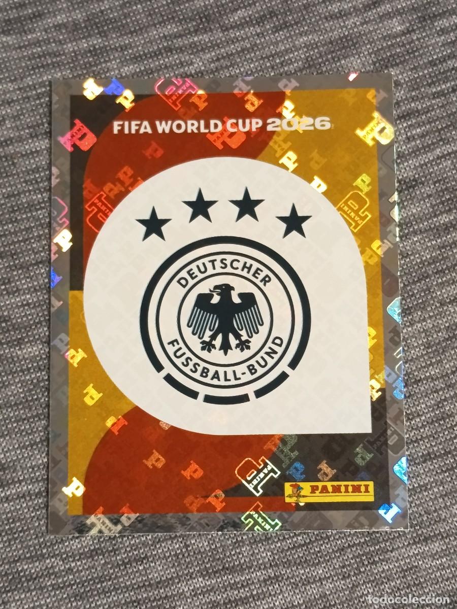 Cromos de f&uacute;tbol: ESCUDO ALEMANIA GER 1 STICKER MUNDIAL 2026 PANINI FIFA WORLD CUP NUEVO