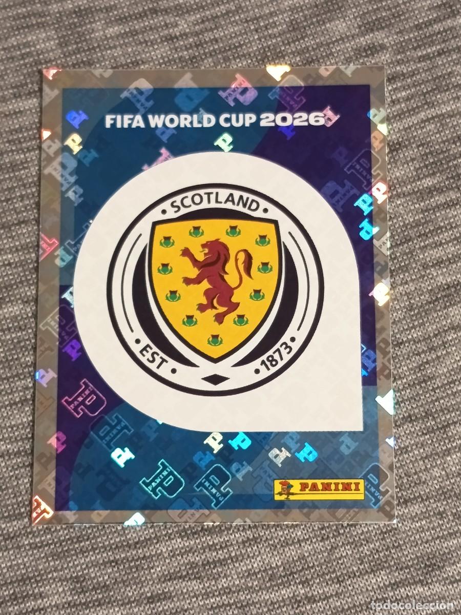 Cromos de f&uacute;tbol: ESCUDO ESCOCIA SCO 1 STICKER MUNDIAL 2026 PANINI FIFA WORLD CUP NUEVO