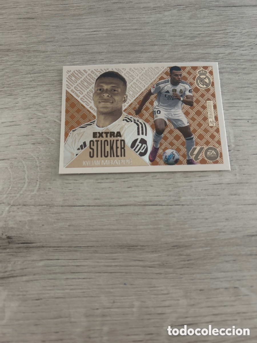 Cromos de f&uacute;tbol: Kylian Mbappe Real Madrid Bronce Extra Sticker Liga Este 2026/27 26-27 Panini