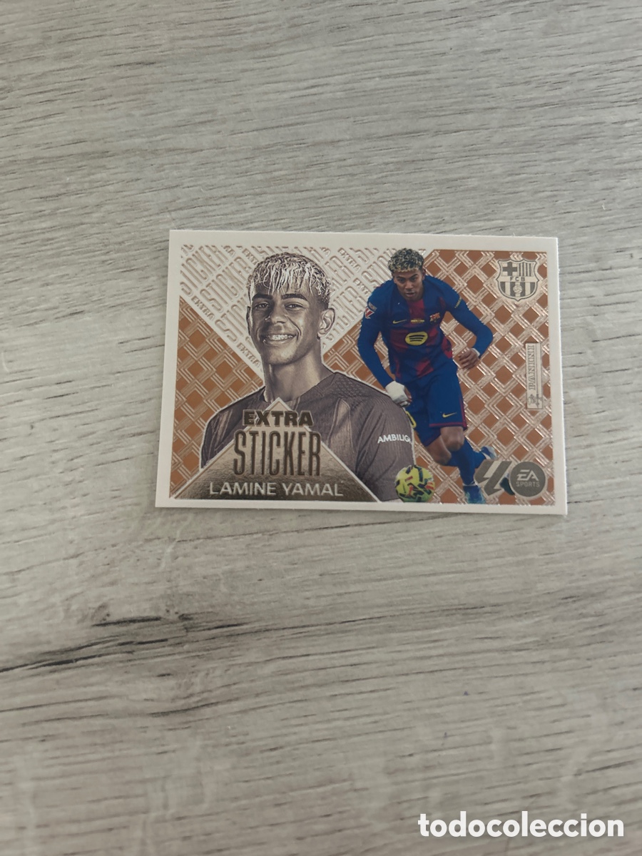 Cromos de f&uacute;tbol: Lamine Yamal Bronce Barcelona Extra Sticker Liga Este 2026/27 26-27 Panini