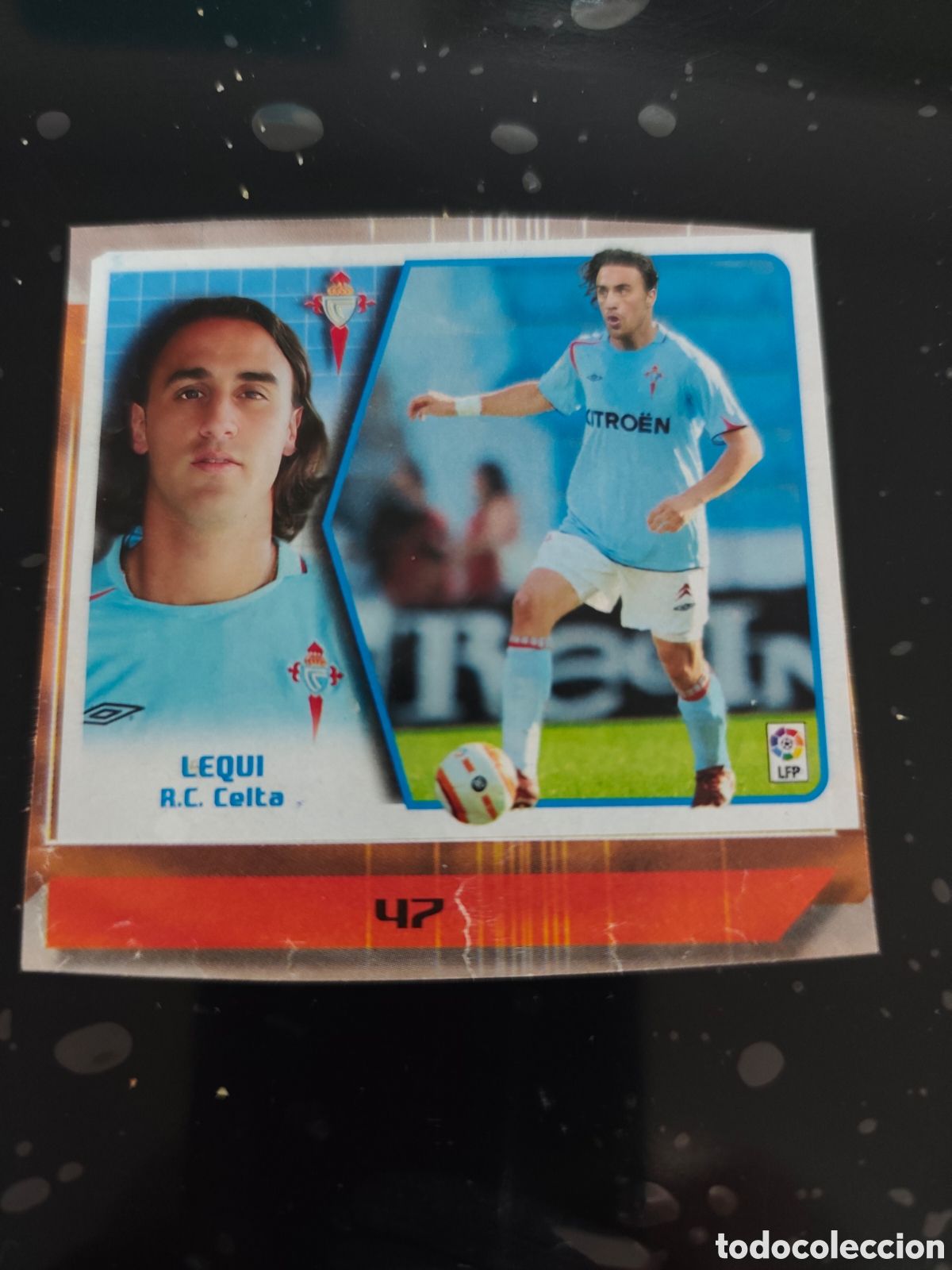 Cromos de f&uacute;tbol: Lequi fichaje 47 celta de Vigo este 2005-2006 recortado