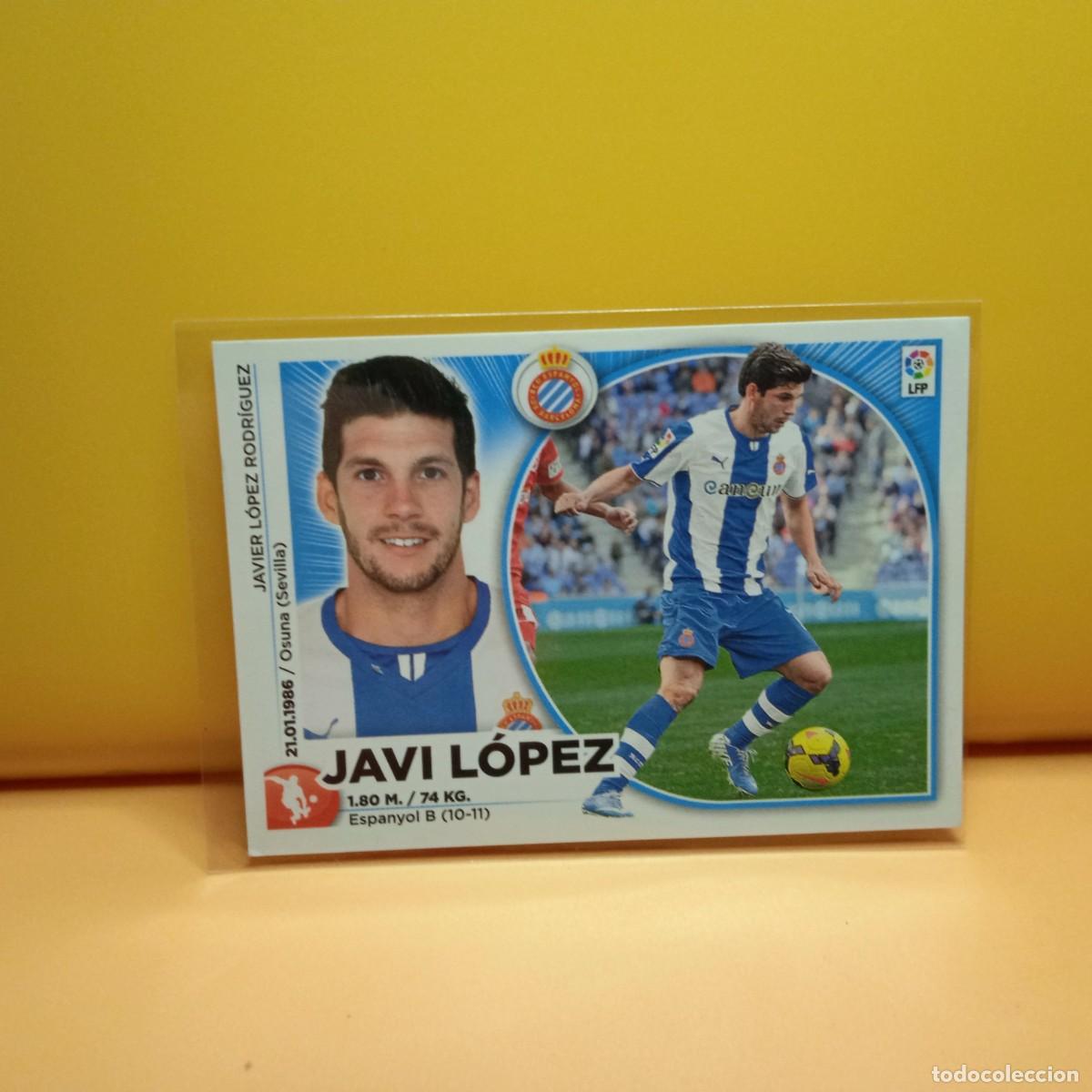 Cromos de f&uacute;tbol: EDICIONES ESTE 2014 2015 14 15 R.C.D ESPANYOL JAVI L&Oacute;PEZ 3