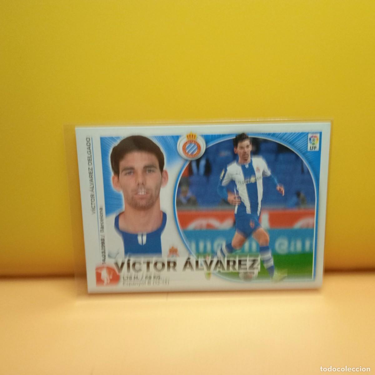 Cromos de f&uacute;tbol: EDICIONES ESTE 2014 2015 14 15 R.C.D ESPANYOL V&Iacute;CTOR &Aacute;LVAREZ 9