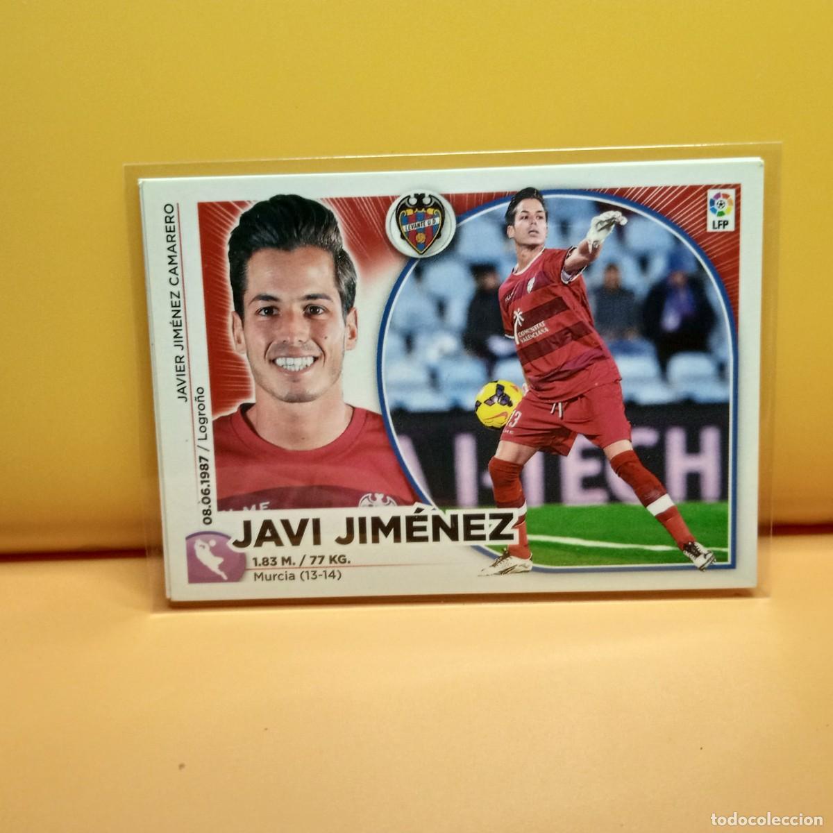 Cromos de f&uacute;tbol: EDICIONES ESTE 2014 2015 14 15 LEVANTE U.D JAVI JIM&Eacute;NEZ 2