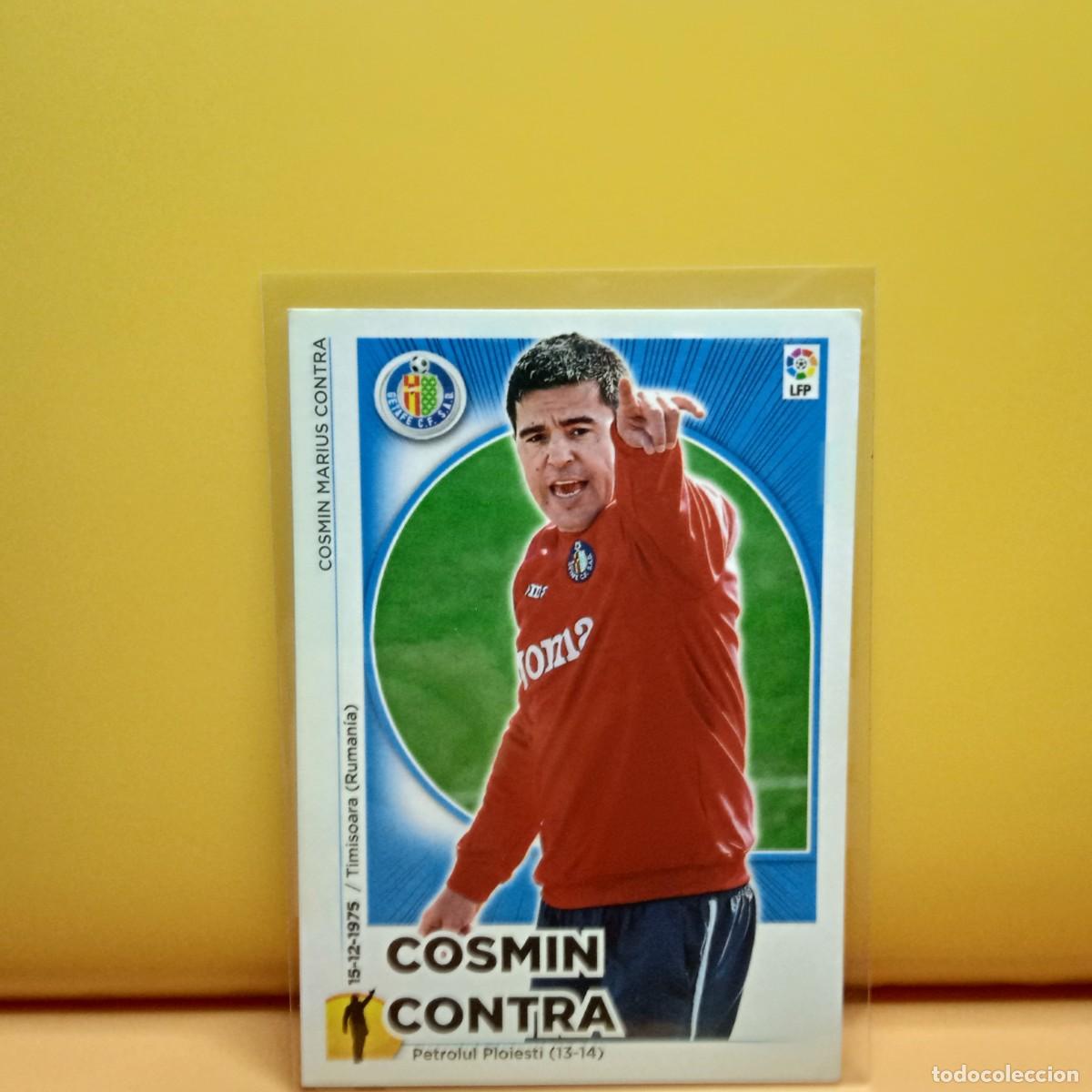 Cromos de f&uacute;tbol: EDICIONES ESTE 2014 2015 14 15 GETAFE C.F COSMIN CONTRA 22