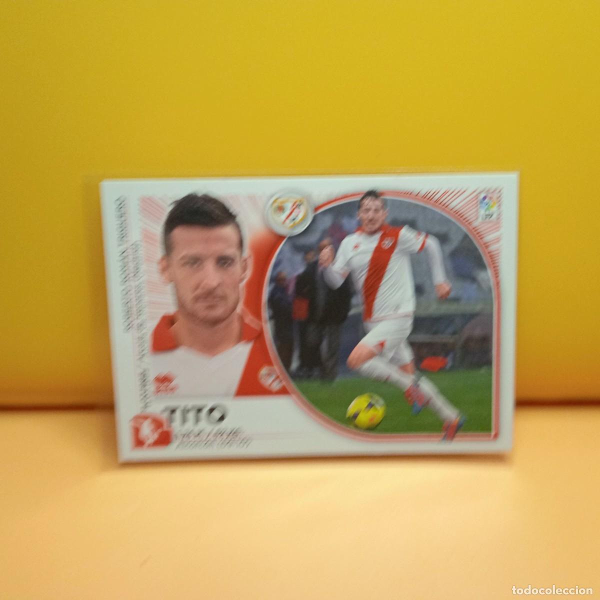 Cromos de f&uacute;tbol: EDICIONES ESTE 2014 2015 14 15 RAYO VALLECANO TITO 3