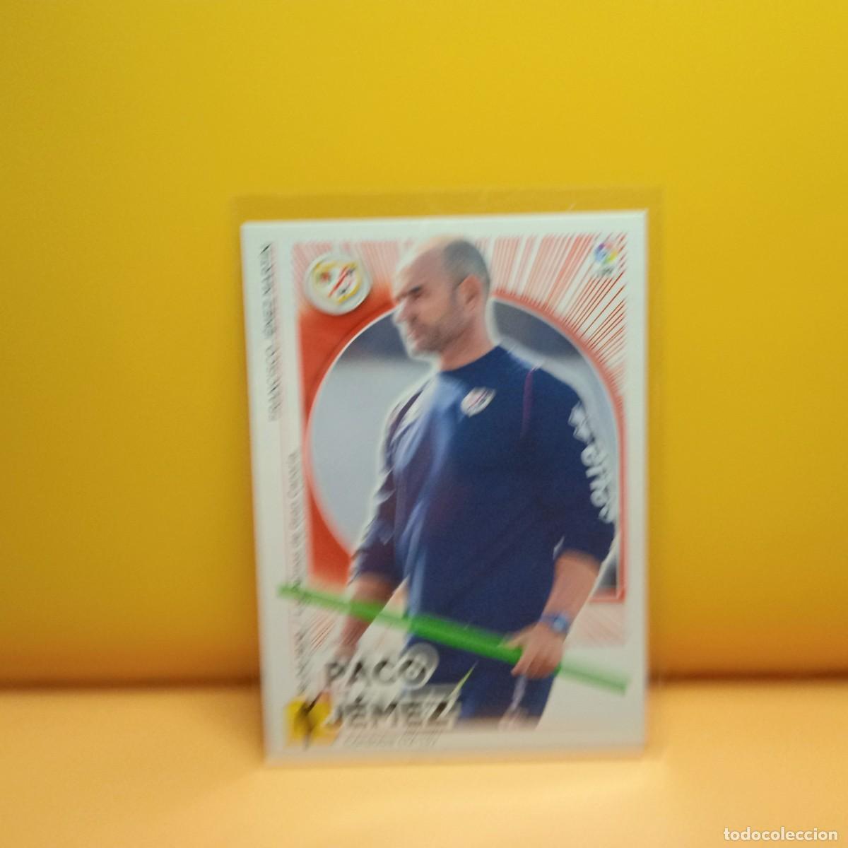 Cromos de f&uacute;tbol: EDICIONES ESTE 2014 2015 14 15 RAYO VALLECANO PACO J&Eacute;MEZ 22