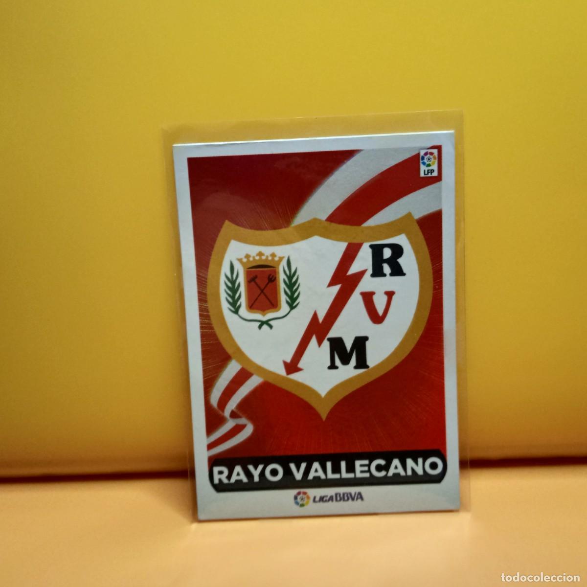 Cromos de f&uacute;tbol: EDICIONES ESTE 2014 2015 14 15 RAYO VALLECANO ESCUDO 23