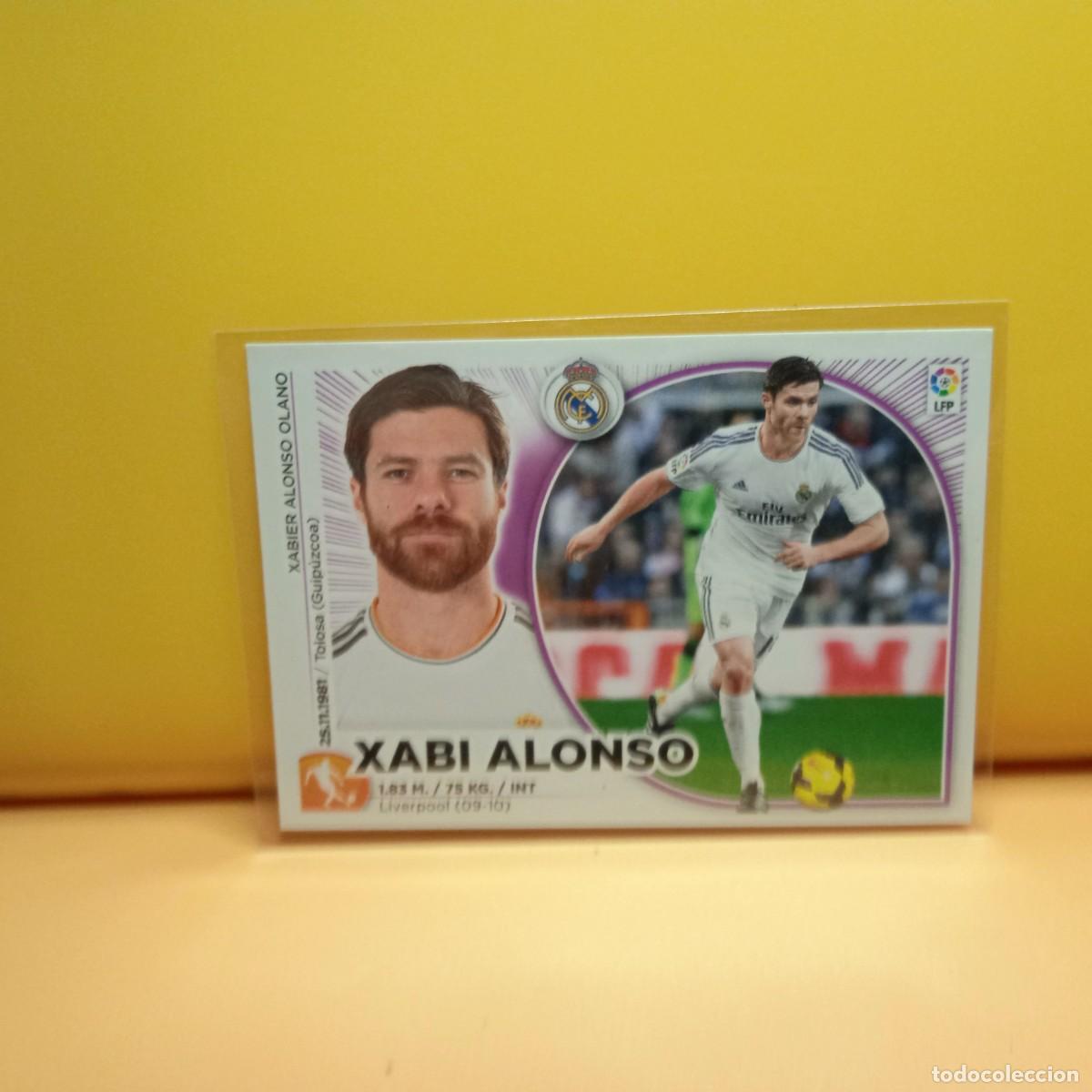 Cromos de f&uacute;tbol: EDICIONES ESTE 2014 2015 14 15 REAL MADRID XABI ALONSO 11