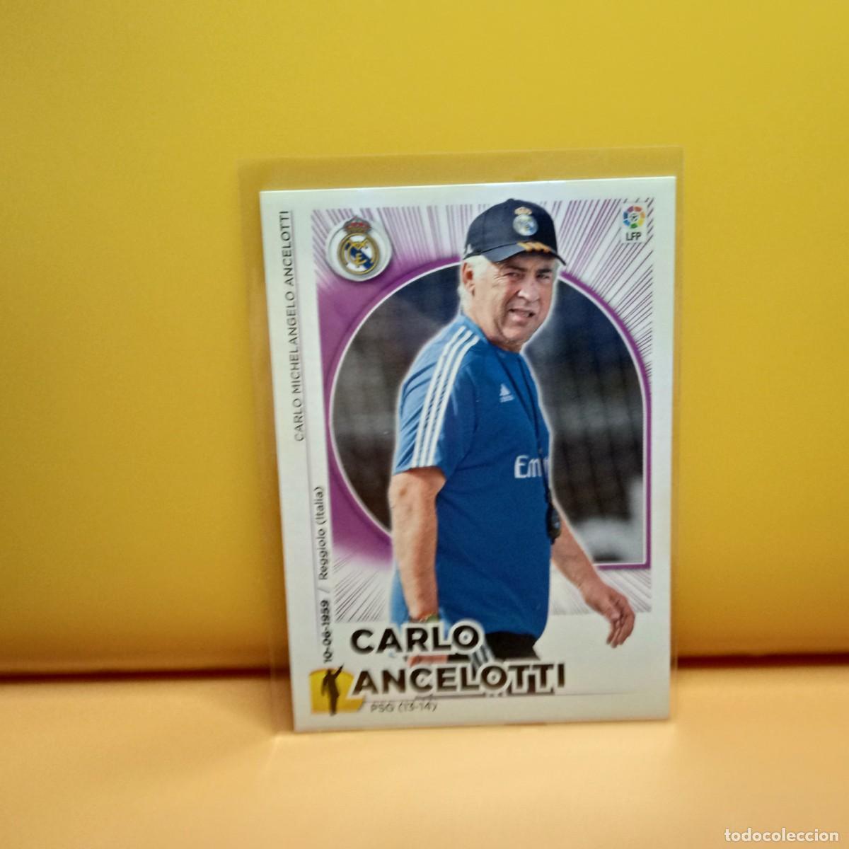 Cromos de f&uacute;tbol: EDICIONES ESTE 2014 2015 14 15 REAL MADRID CARLO ANCELOTTI 22
