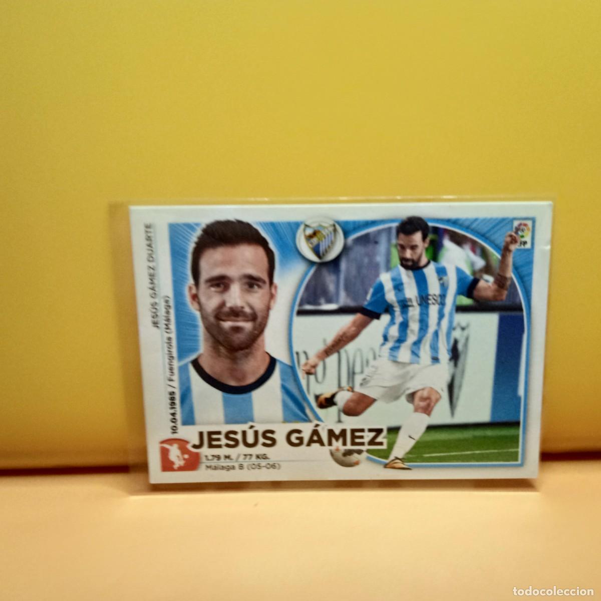 Cromos de f&uacute;tbol: EDICIONES ESTE 2014 2015 14 15 M&Aacute;LAGA C.F JES&Uacute;S G&Aacute;MEZ 3
