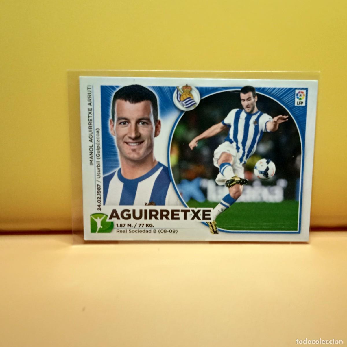 Cromos de f&uacute;tbol: EDICIONES ESTE 2014 2015 14 15 REAL SOCIEDAD AGUIRERETXE 16